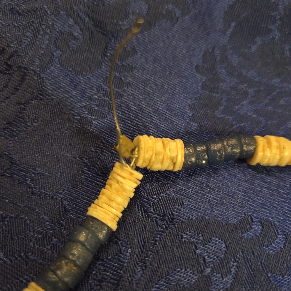 Vintage African Amber & Millifiori Necklace - Picture 4 of 6